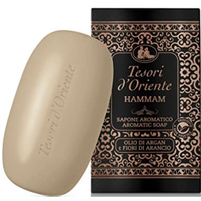 Парфумоване тверде крем-мило Tesori d’Oriente Hammam олія аргану та апельсиновий цвіт 125 гр